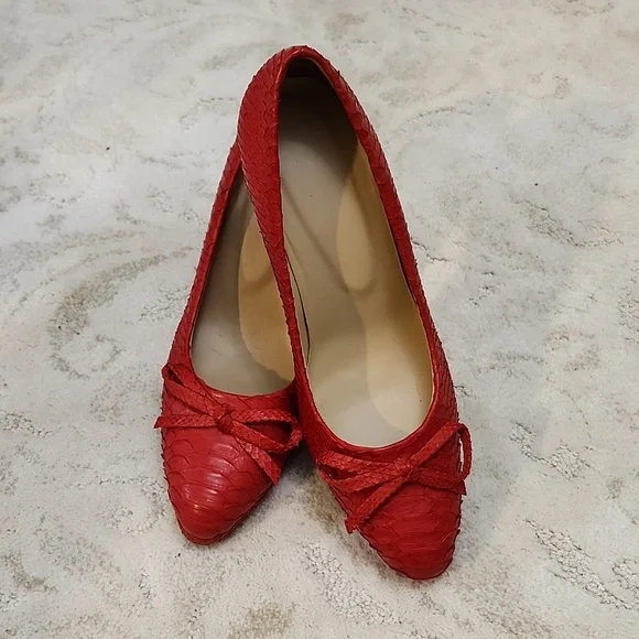 Red Custom Made Heels - Picture 5 of 8